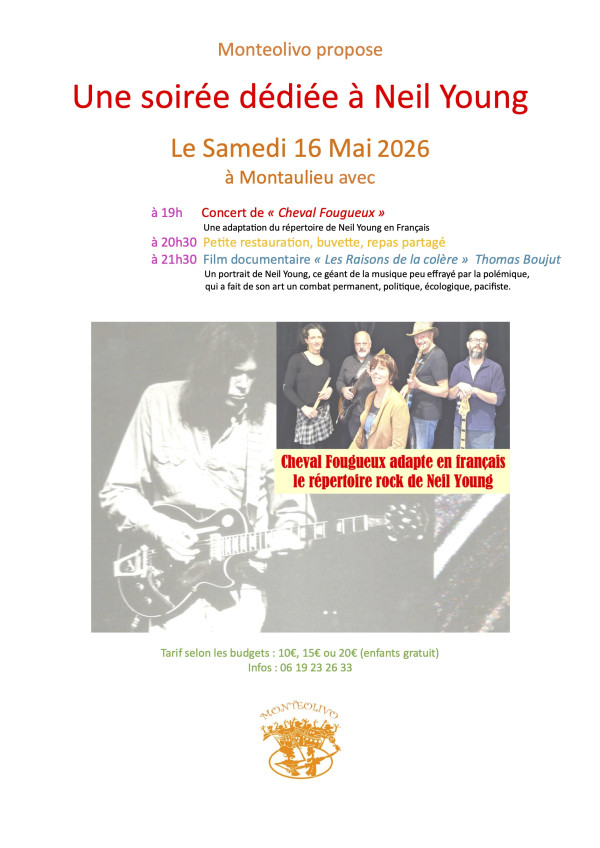 Une soirée dédiée à Neil Young